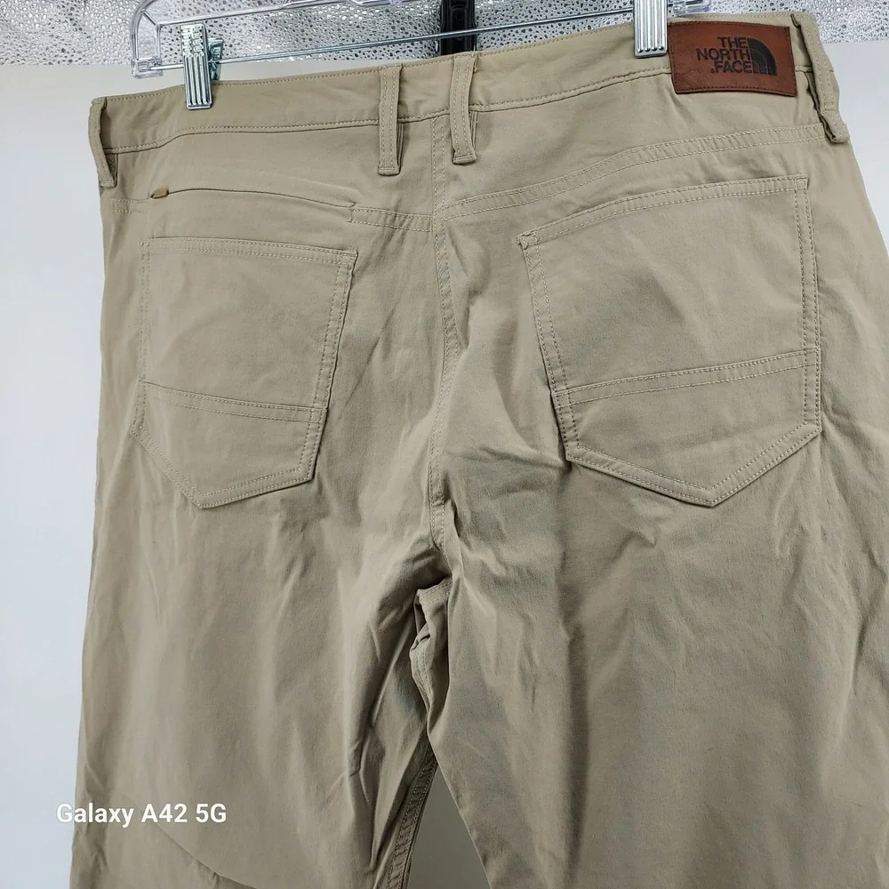 The North Face Mens Regular Fit‎ Khaki Utility Pants Size 36